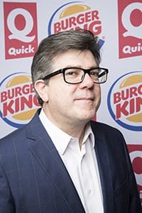 Laurent Pareau, Directeur réseau des franchises Burger King et Quick