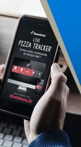 Application Pizza Tracker franchise Domino's Pizza