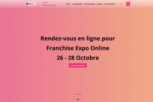 Franchise Expo Online du 26 au 28 octobre 2020