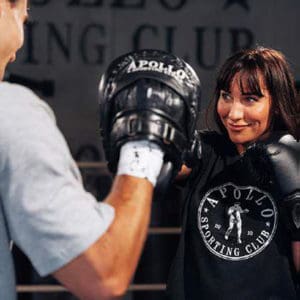 Salle de boxe à l'enseigne Apollo Sporting Club