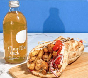 Produits de l'enseigne de street-food grecque