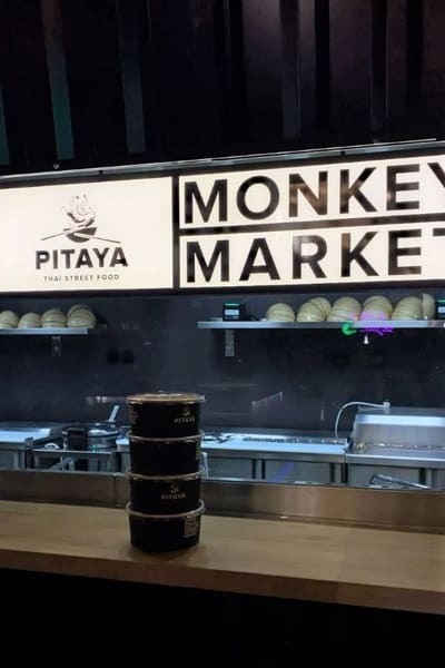 Monkey Market, le food court de Pitaya enfin ouvert