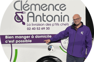 Clémence & Antonin, enseigne spécialisée dans le portage de repas à domicile aux personnes âgées