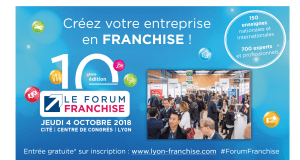 Forum Franchise de Lyon 4 octobre 2018