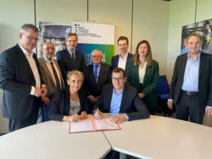 Signature de l'accord sur la mensualisation de loyers commerciaux, 3 juin 2024